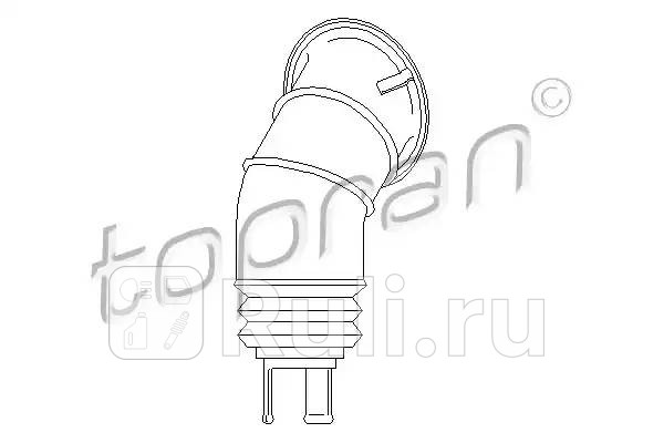 Пыльник рулевого механизма AudiVolkswagen HANS PRIES 108030755 0₽