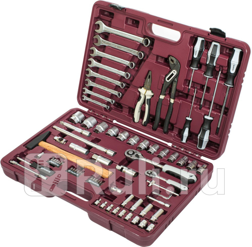 Набор инструмента 77 пр 12 14 6 гр Thorvik THORVIK UTS0077 12160₽