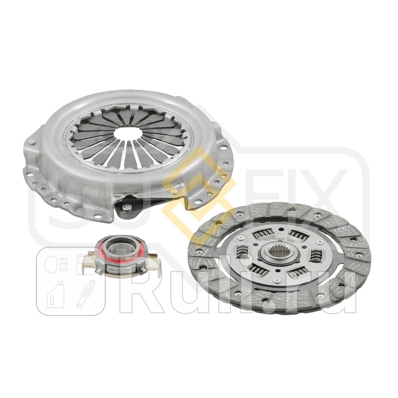Комплект сцепления O 190 mm LADA 2108-15 11-15 88 FK-7002 SUFIX FK-7002 4330₽
