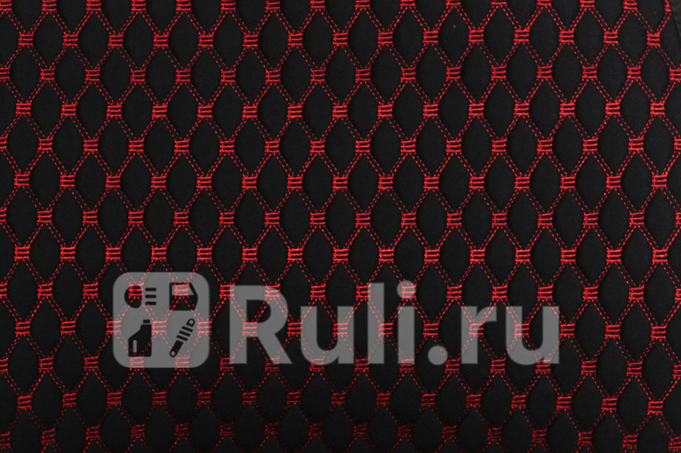 Накидка ткань Classic Ultra чёрный строчка красная SEINTEX 317855 4630₽