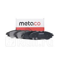Колодки тормозные передние к-кт Metaco 3000-134 0₽