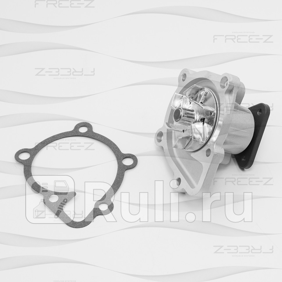 Насос водяной MITSUBISHI ASX Lancer Outlander 06-HYUNDAI ix35 Santa Fe Sonata 10-KIA Cerato Sorento 10-CITROEN C-Crosser 08- FREE-Z KP0230 2540₽