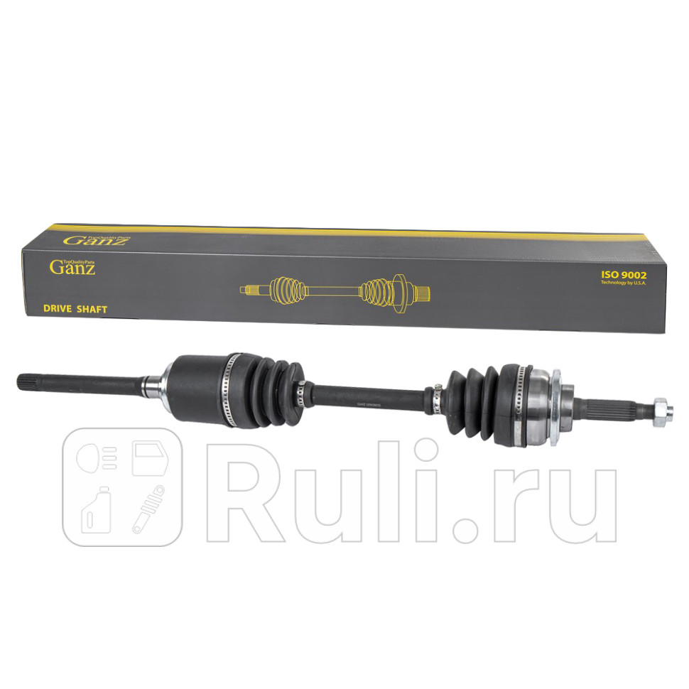 Привод правый длинный в сборе GANZ GRK06010 8550₽