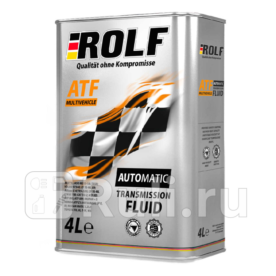 Масло трансмиссионное Rolf ATF Multivehicle 4л металл 322288 ROLF 322288 3510₽