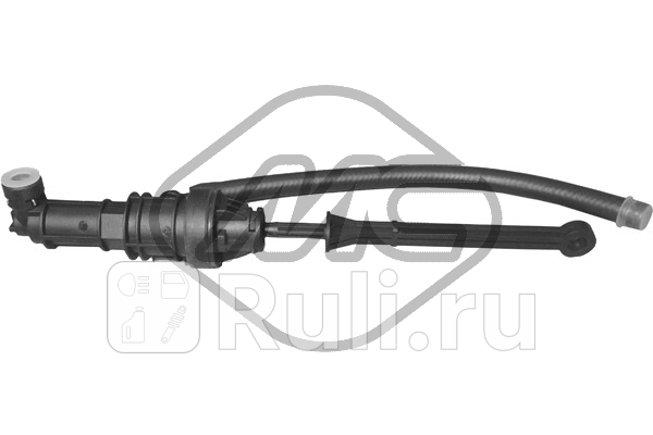 Цилиндр сцепления Metalcaucho 05938 3040₽