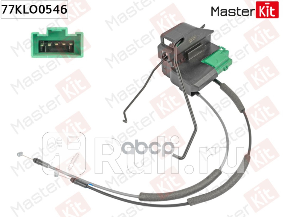 Замок двери перед лев Hyundai ACCENT SBSOLARIS SBR 2010 - 77KLO0546 MASTERKIT 77KLO0546 4070₽