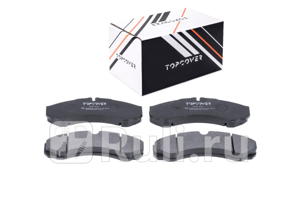 Колодки тормозные передние к-кт TOPCOVER T0298-2006 2010₽