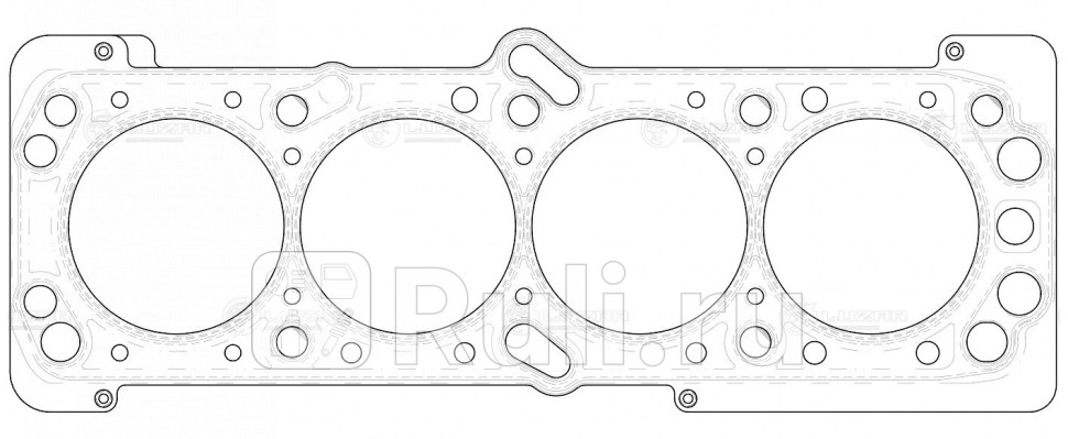Прокладка ГБЦ для ам Chevrolet Lacetti 04-Cruze 09- 14i16i F16D3 F14D3 LES 10502 LUZAR les-10502 2570₽