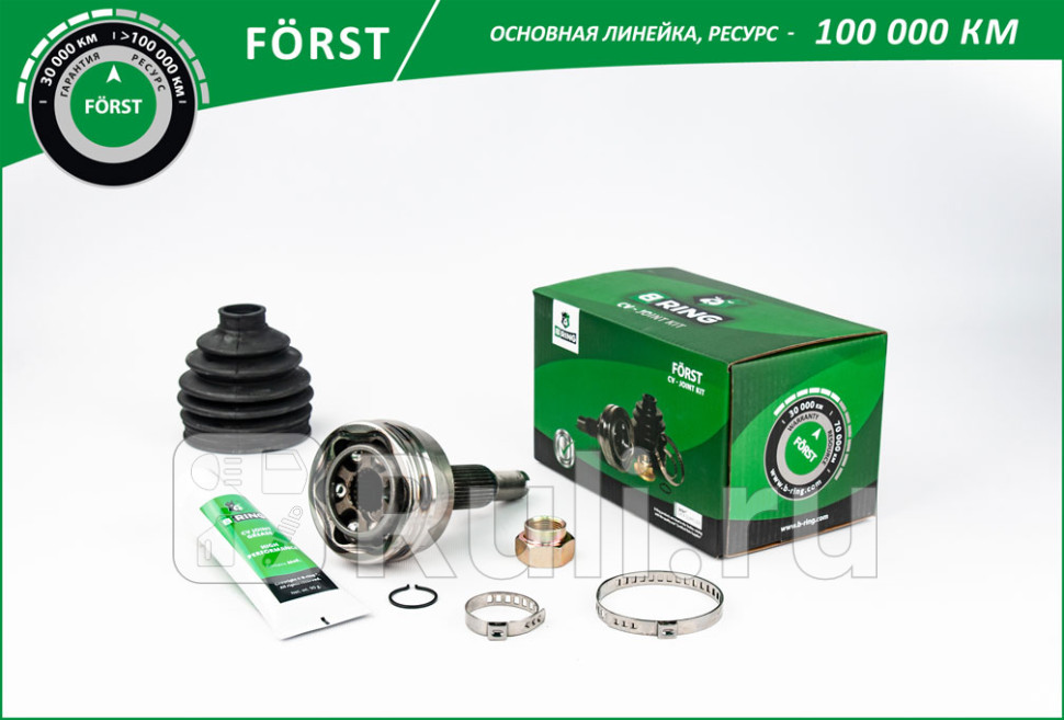 ШРУС наруж без ABS 3322 CHEVROLET Lacetti 05- B-RING BOC9161 1580₽