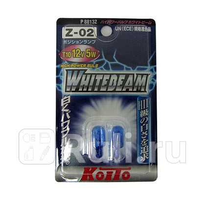 Лампа W5W 5W KOITO 3900K Koito P8813Z 700₽