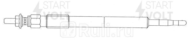 Свеча накаливания KIA Sorento 09-Hyundai Santa Fe II 06- 22CRDi EURO 2-5 GLSP 091 STARTVOLT GLSP 091 1740₽