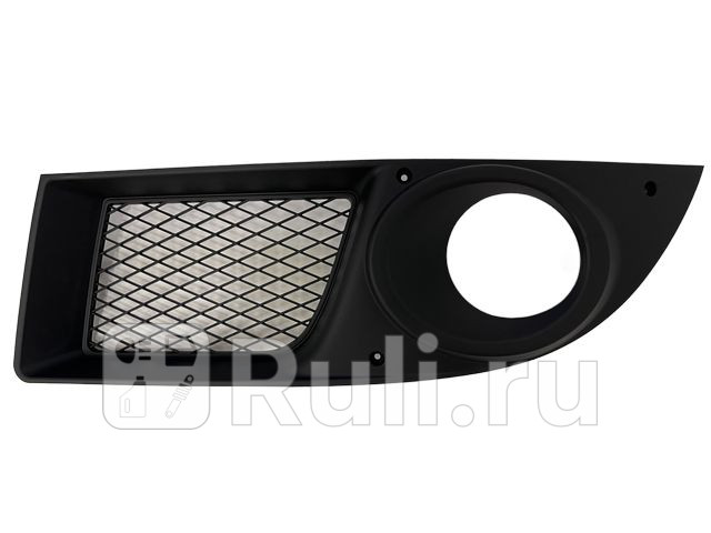 Накладка противотуманной фары левая для Fiat Doblo 1 2005-2015 Forward FTDOB06-192-L 1530₽