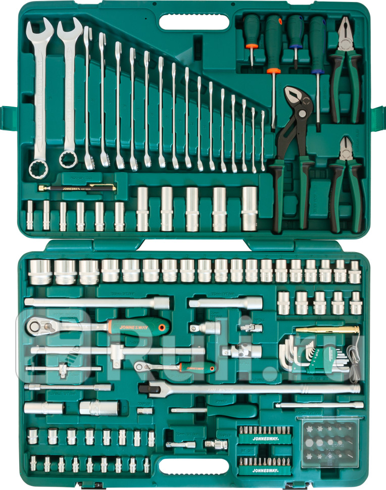 Набор инструмента универсальный 14 12DR 142 предмета JONNESWAY S04H524142S 36520₽