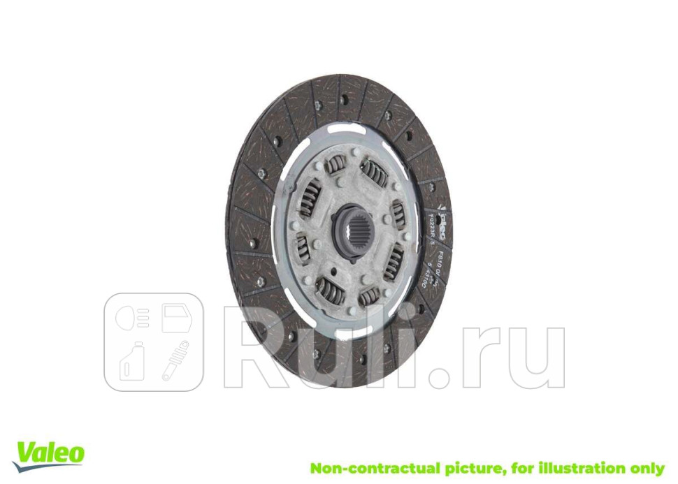 Диск сцепления 200130мм VALEO 803228 0₽
