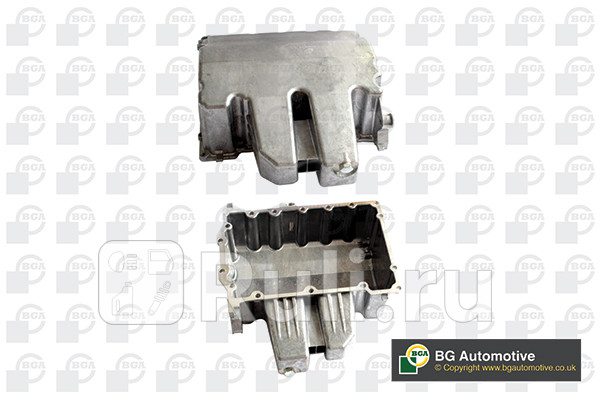 Поддон масляный SEAT AROSA CORDOBA IBIZA SKODA FABIA ROOMSTER VW FOX LUPO POLO 14 99-10 BGA SP9621 10050₽