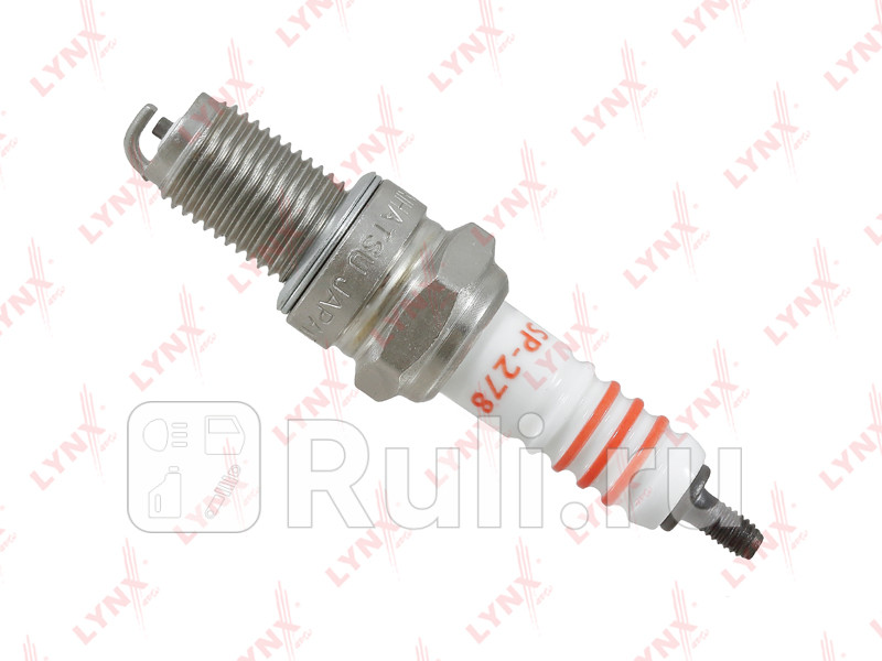 Свеча зажигания LYNXAUTO SP278 250₽