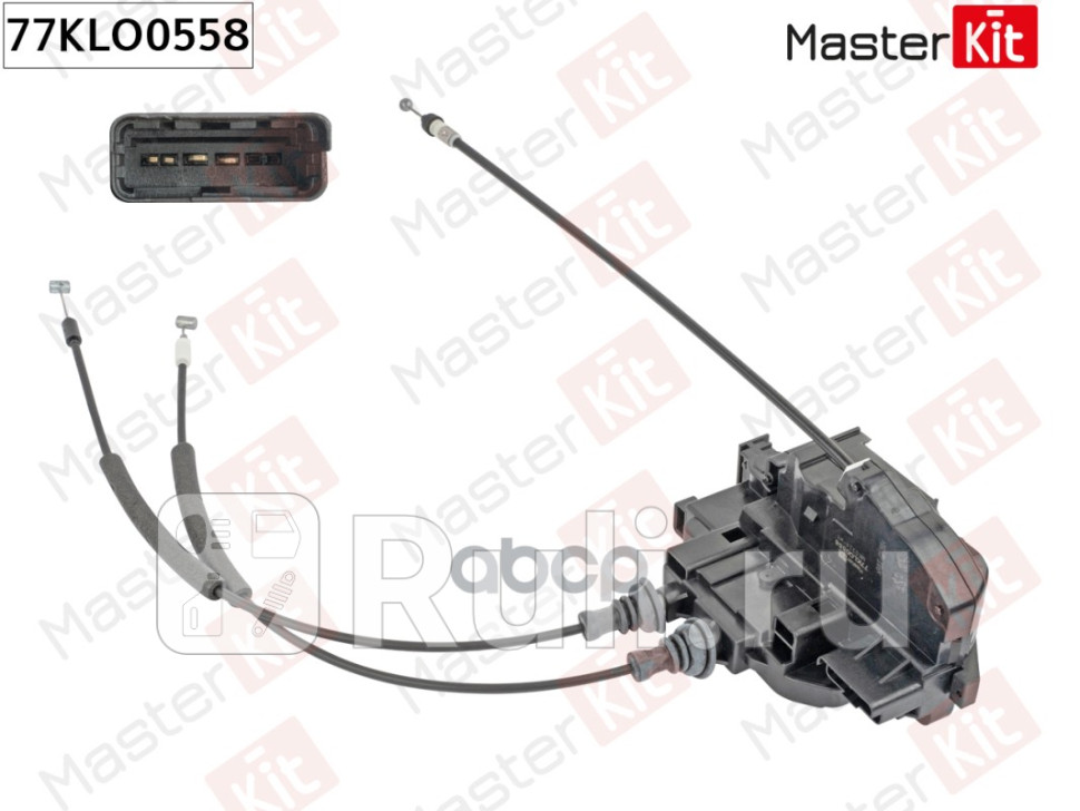 Замок двери зад лев HYUNDAI I30 FD 2007 - MASTERKIT 77KLO0558 4150₽