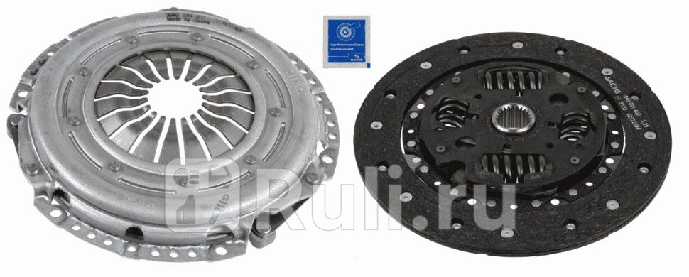 Комплект сцепления без выжимного FORD COUGAR 98-01 MONDEO I 93-96 MONDEO I седан 93-96 MONDEO I универсал 93-96 MONDEO II 96-00 MONDEO 0₽