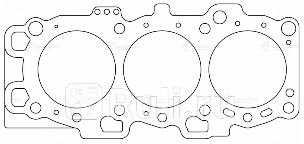 Прокладка ГБЦ LUZAR LES 10821 2860₽