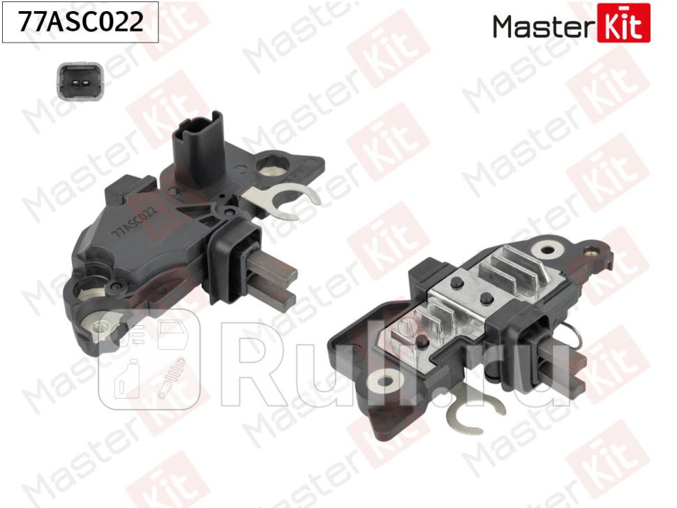 Регулятор напряжения генератора RENAULT MEGANE II 77ASC022 MASTERKIT 77ASC022 2310₽