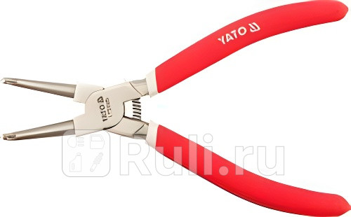 Съемник стопорных колец изогнутые 225 мм сжим YATO YT-1991 730₽