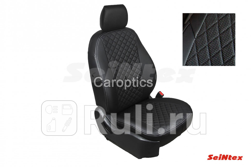 Авточехлы комплект для Kia Cerato 4 рестайлинг 2021-2022 SEINTEX 93419 8870₽