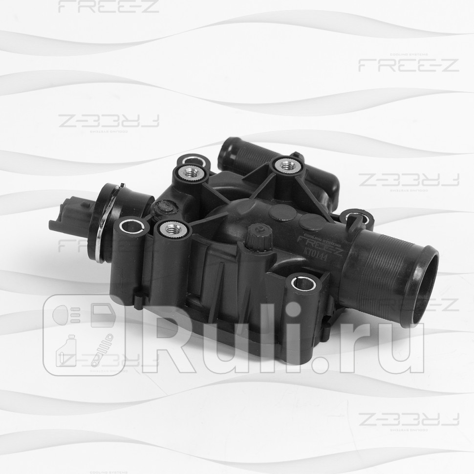 Термостат CITROEN C2 C3 C4 Berlingo Xsara 00- PEUGEOT 206 207 301 307 308 Partner 00- FREE-Z KT0144 2690₽
