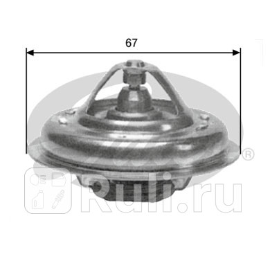 термостат Peugeot 605 Citroen XM 21D 89 GATES TH09985G1 0₽