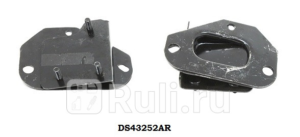 Крепление заднего бампера правое для Nissan Murano Z50 2002-2008 TYG DS43252AR 470₽