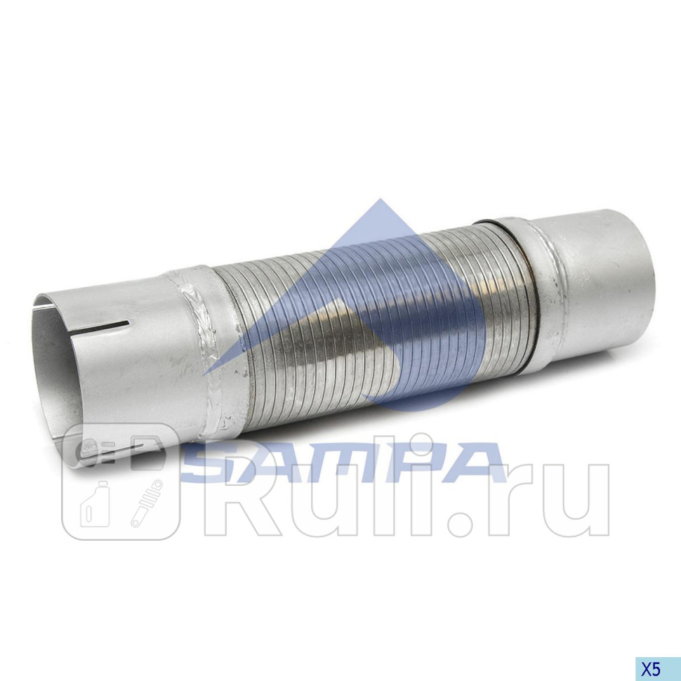 Гофра глушителя Sampa 100051 1170₽