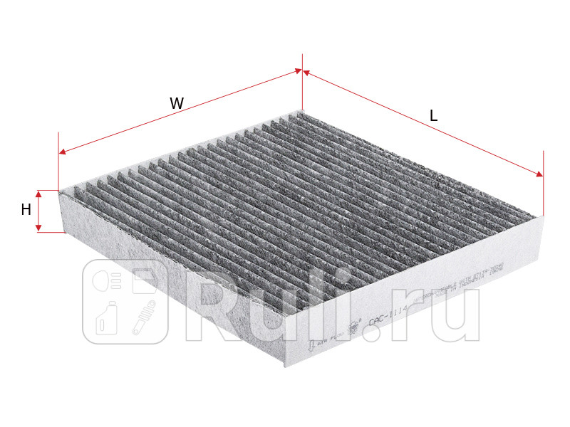 Фильтр салонный для Toyota Camry V50 2011-2014 SAKURA CAC1114 930₽