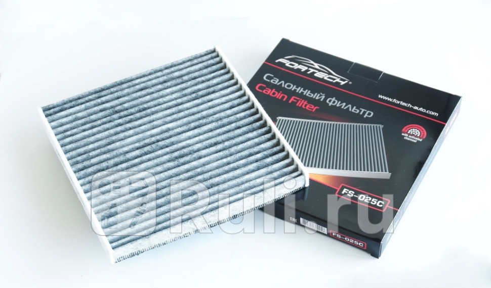 Фильтр салона Toyota Camry I (V10), V (XV3) 83-, Alphard 03-, Windom, Lexus RX 00- угольный Fortech  Fortech FS025C
