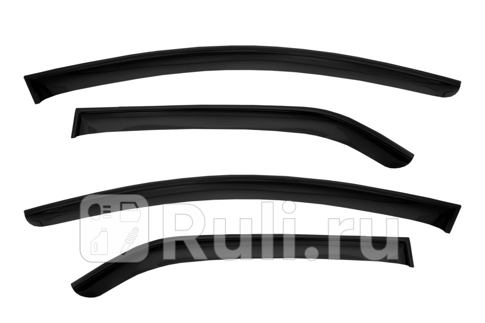 Дефлекторы окон 4 шт для Chevrolet Lacetti хэтчбек 2004-2013 REIN REINWV260 1710₽