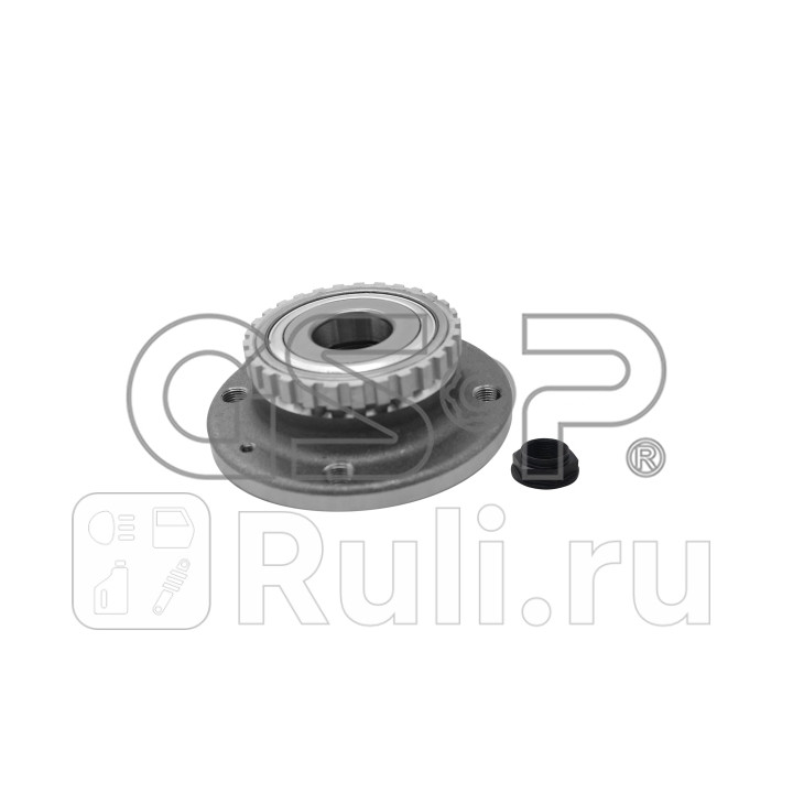 Ступица колеса в комплекте с подшипником PEUGEOT 406 8B GSP 9232013k 0₽