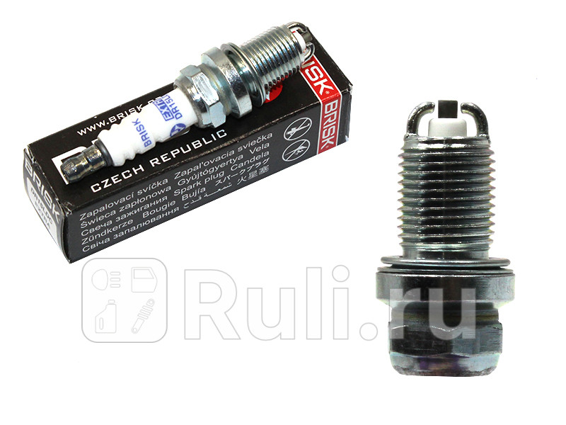 Свеча зажигания 1 шт для Audi A4 B7 2004-2009 BRISK DR15LDC 180₽