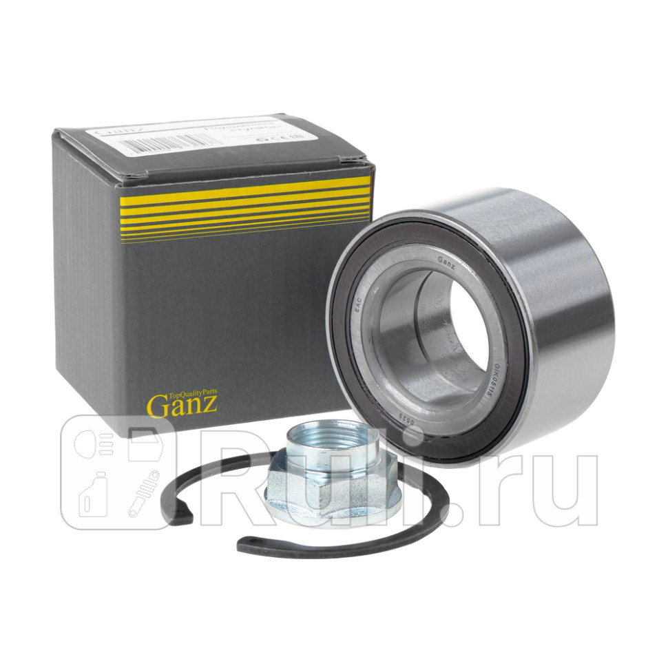 Подшипник ступицы задний с ABS 40x38x73 GANZ GIK05115 1670₽