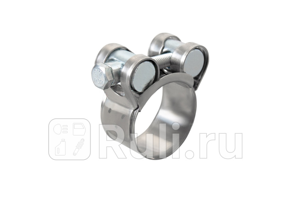 Хомут нержавсталь 26 х 28 мм W2 силовой Kraft KRAFT KT 880516 190₽