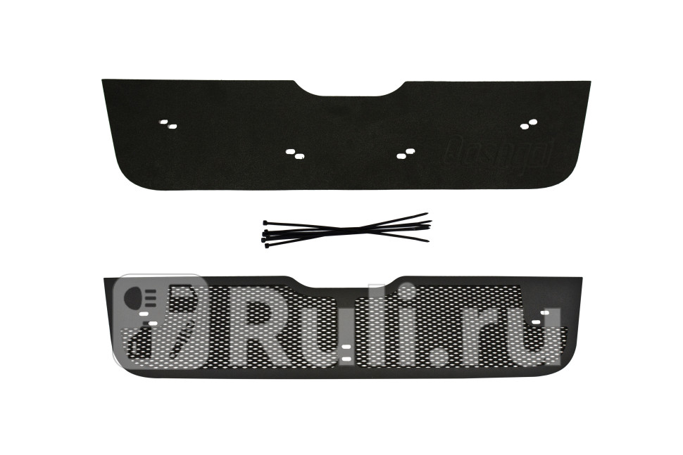 Сетка радиатора в бампер с заглушкой для Nissan Qashqai j10 2006-2010 Русская Артель ZRN-127002 3850₽