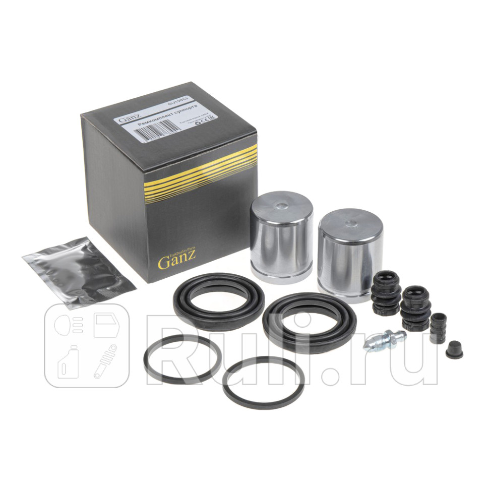 Ремкомплект переднего суппорта с поршнем для поршня D43mm суппорт Mando GANZ GIJ19053 1210₽