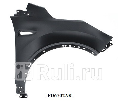 Крыло переднее правое для Ford Kuga 2 2012-2016 CrossOcean AF12011R 5340₽