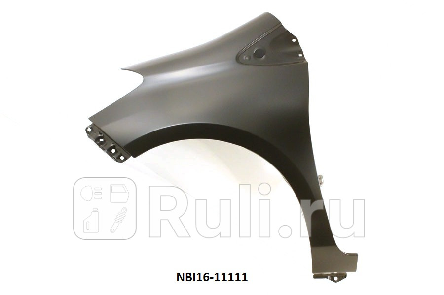 Крыло переднее левое для Toyota Yaris 2010-2014 CrossOcean TY43012L 5760₽