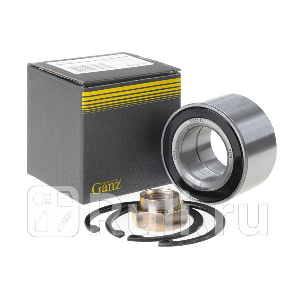Подшипник ступицы передний GANZ GIK05139 1730₽