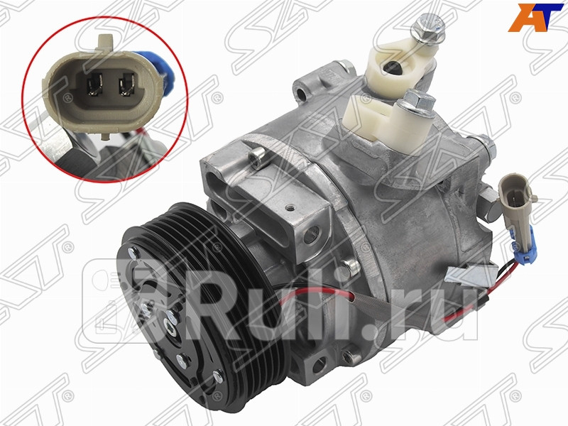 Компрессор кондиционера для Opel Mokka 2012-2016 SAT ST-245-0007 28400₽
