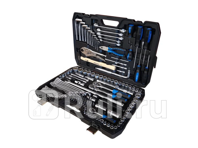 Набор инструментов 142 пр 14 inch х 38 inch х 14 inch 2 inch 6 гр 4-32 мм Forsage F-41421-5 0₽