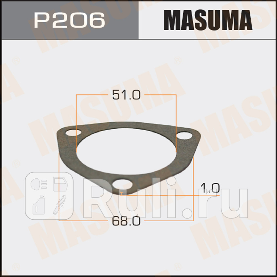 Прокладка термостата MASUMA MASUMA P206 100₽