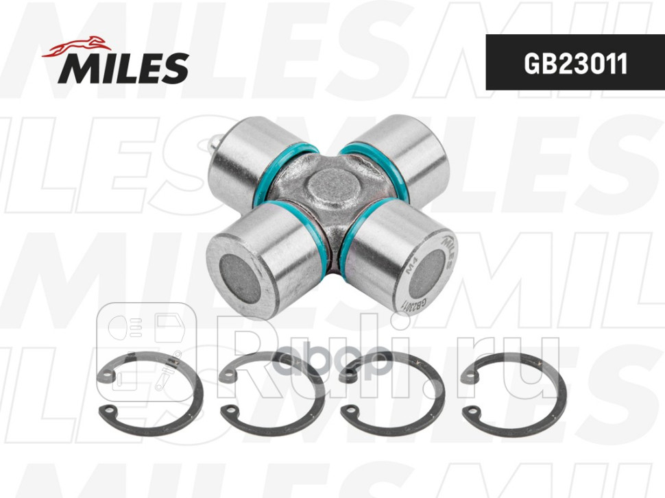 Крестовина кардвала ssangyong kyron 05-12actyon 01-09rexton 02- MILES GB23011 680₽