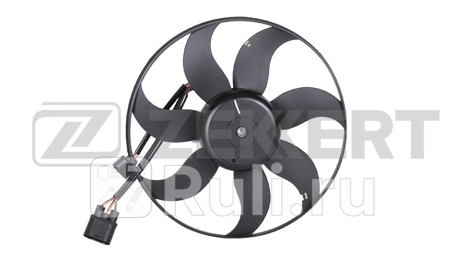 Вентилятор радиатора VW Golf V 03- Passat VI 05- Skoda Octavia 1Z3 5E3 NL3 NR3 04- Yeti 5L Zekkert mk-7090 8040₽