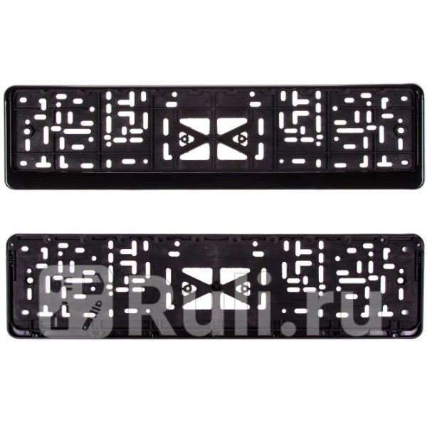 Рамка под номер SKYWAY без надписи черная полированная книжка SKYWAY S04102003 220₽