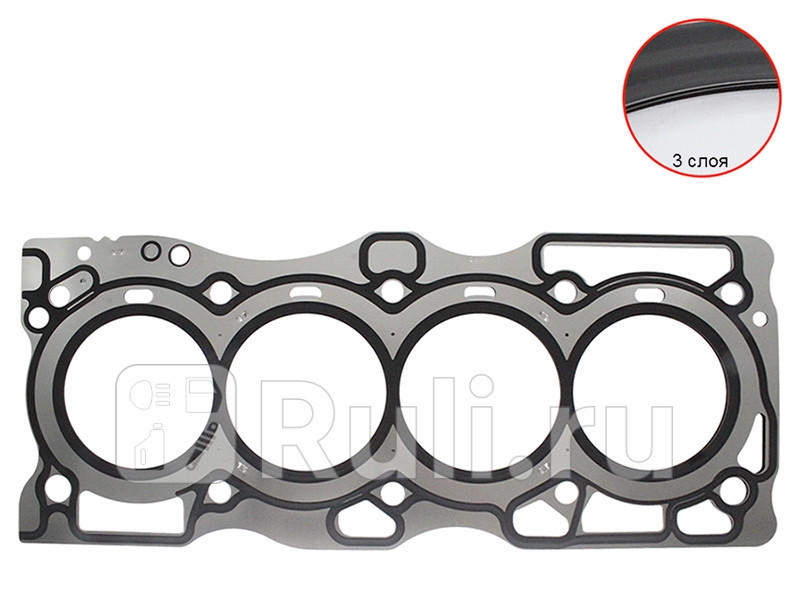 Прокладка ГБЦ QR25DE ELGRAND E52MURANO Z51TEANA J32X-TRAIL T31 07- NISSAN-INFINITI 11044-ET80A 3680₽