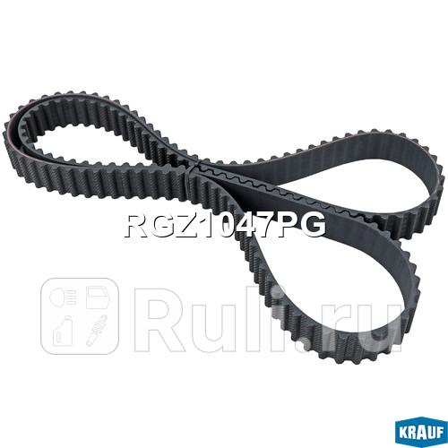Ремень ГРМ Krauf RGZ1047PG 1740₽